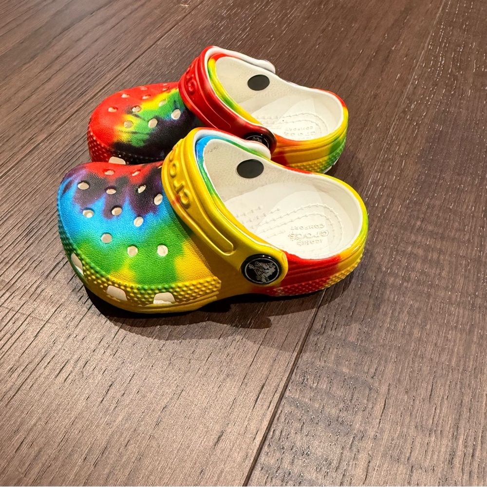Rainbow brite crocs